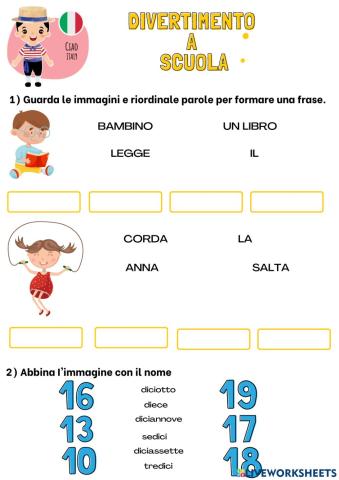 Divertimento a scuola