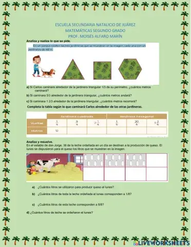 Fracciones de un todo 2
