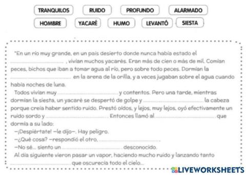 La guerra de los yacarés