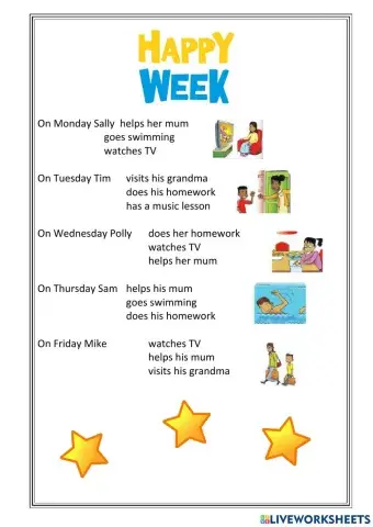 After school actitivities