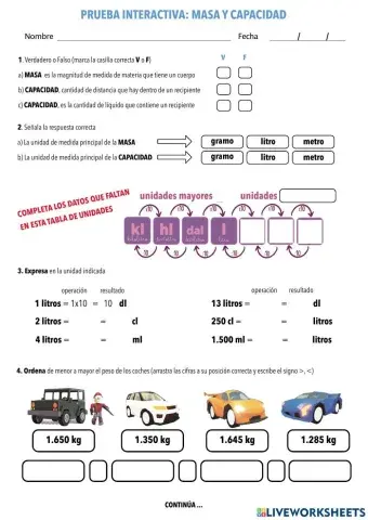 Prueba Masa y Capacidad 13 mayo