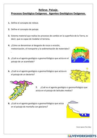 Relieve y paisaje