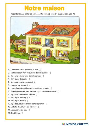 La Maison-True-False