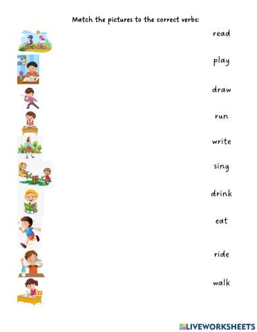 Matching about Verbs