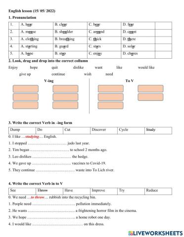 Group 4 - To infinitive