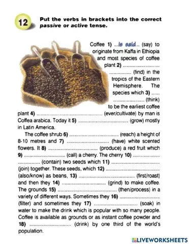 Passive vs active voice