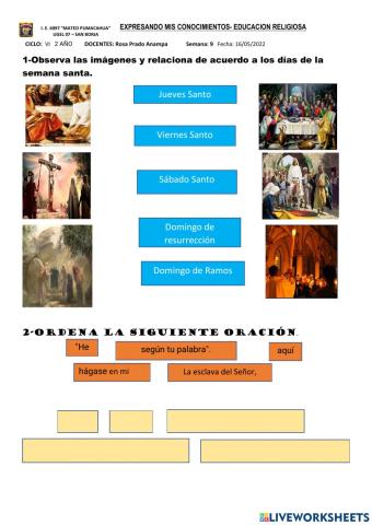 Expresando mis conocimientos