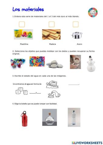 Los materiales