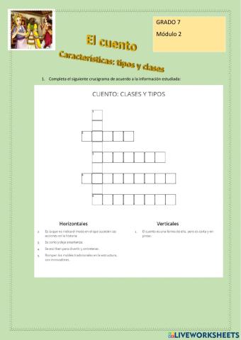 El cuento: Características, tipos y clases