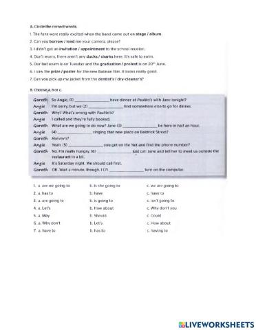 ND A1. U. 6 Revision (WB p. 64)