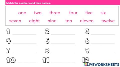 L6 - A1 - Numbers, Reading