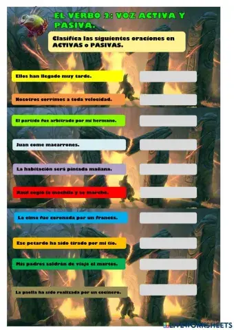 Lengua-t9-el verbo 2: oración activa y pasiva