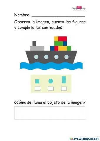 El barco de las figuras