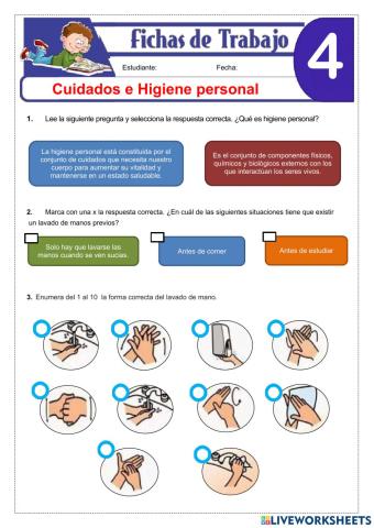 Evaluación de la higiene personal