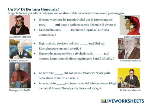 PG3 Indovina il personaggio (relativi)