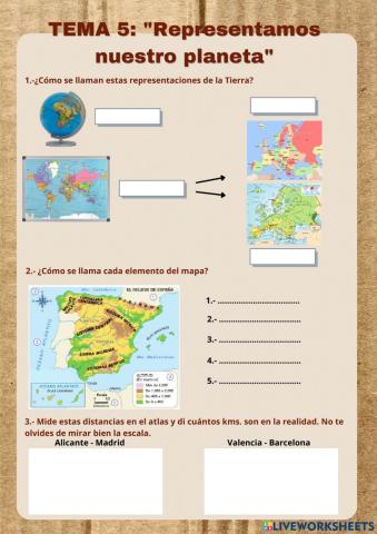 Representamos la Tierra