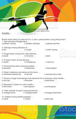 Soal pjok kelas 1