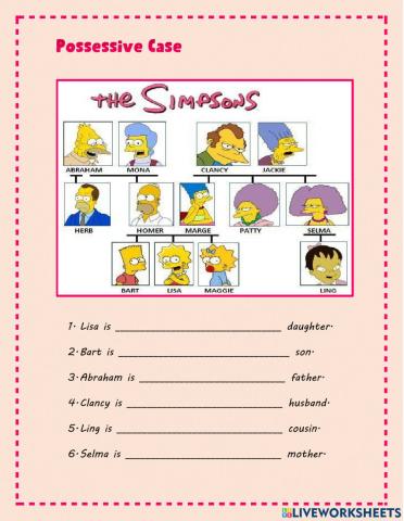Possessive case