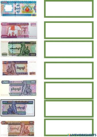 Myanmar Money