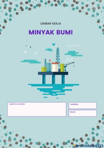Lembar kerja minyak bumi