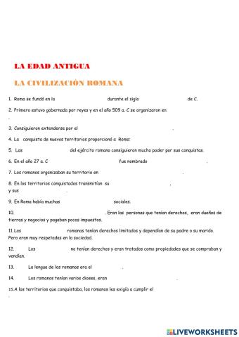 La Edad Antigua 3