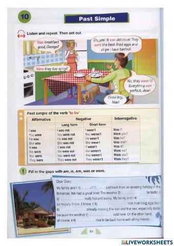 Kid class - Unit 33 - Past simple