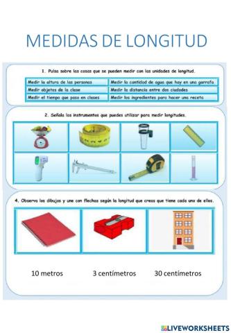 Medidas de longitud 1