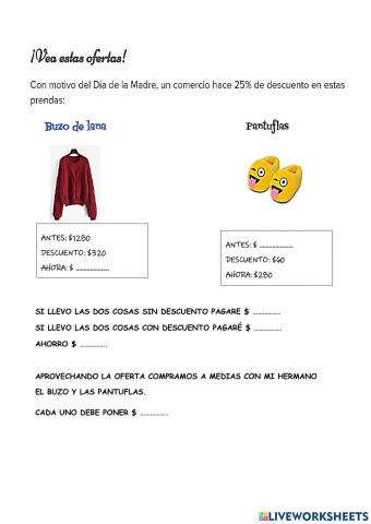 Ofertas Dia de la Madre