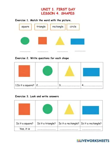 Everybody up: Unit 1: Lesson 4
