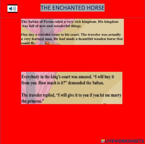 The enchanted horse