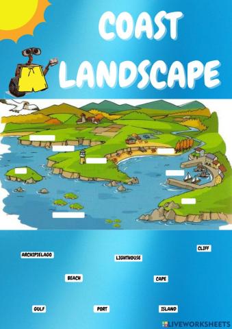 Coast landscape