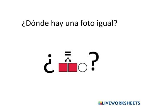 Fotos iguales