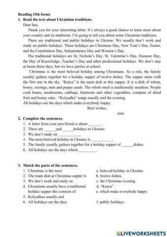 Ukrainian traditions