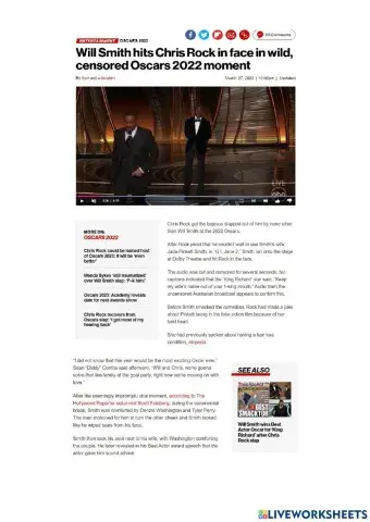 Layout-Parts of the Newspaper Article