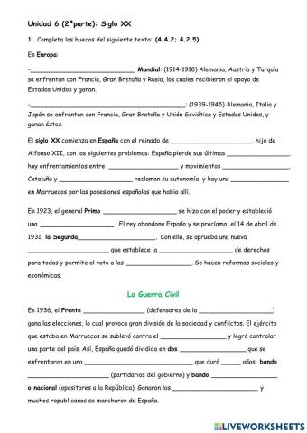 Control Sociales 2ªparte 1 tema 6