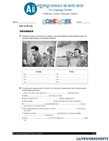 WL2 4th Edition Unit1-HW2