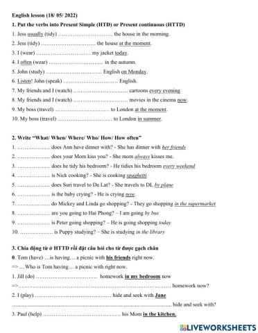 1805 Group 3 - HTTD WH-question