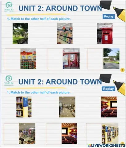 Places around the town