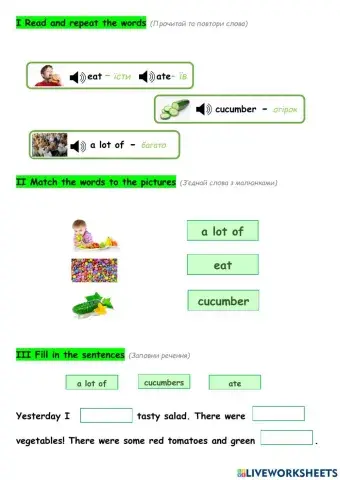 Quick Minds 3, At the Market