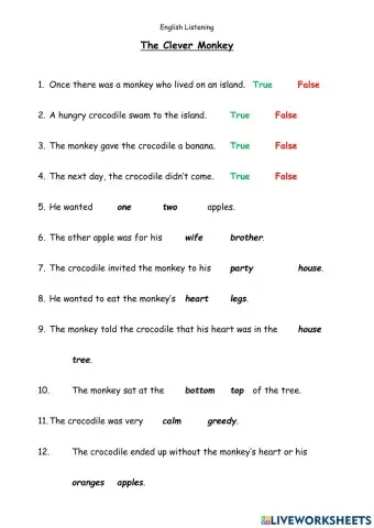 Listening - The Clever Monkey