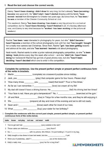 Solutions intermediate Unit 2 Check
