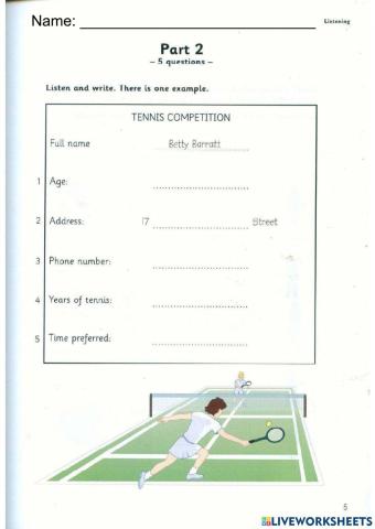 FLYERS LISTENIG Parts 2, 3 - 4