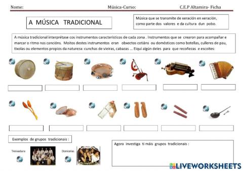 Música Tradicional 4º