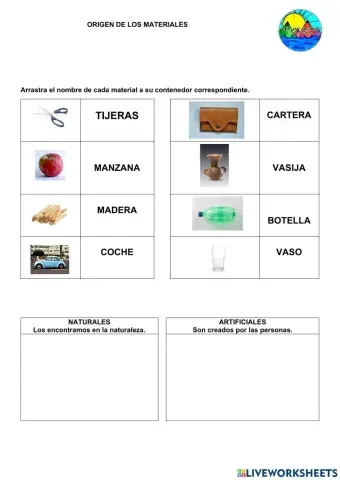 Origen de los materiales