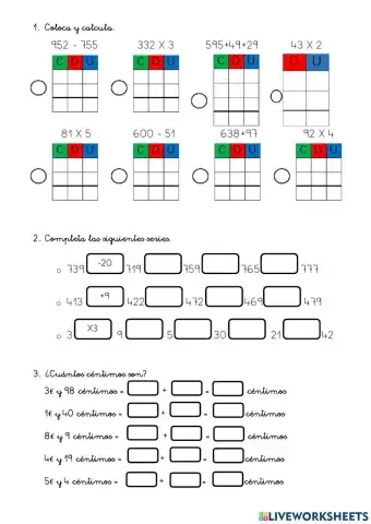Matemática 2ºPrimaria tema 9