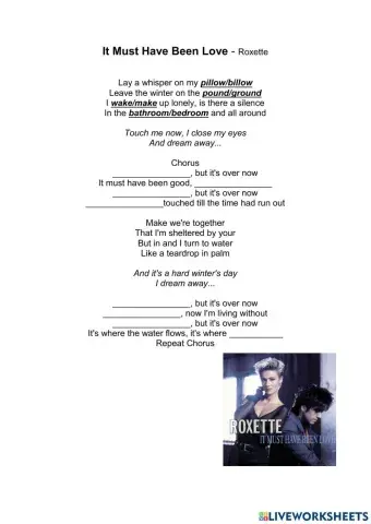 It must have been love