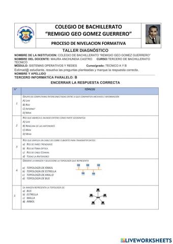 Redes de computadoras