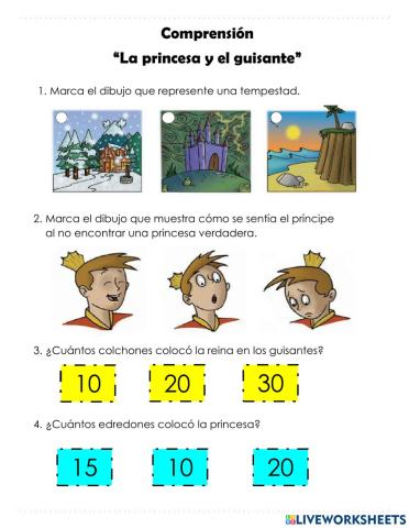 -La princesa y el guisante-