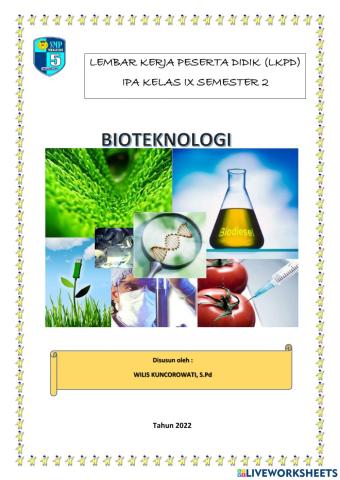 Soal Bioteknologi 9