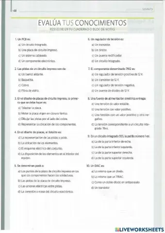 Evalúa tus conocimientos ud 7 EEE